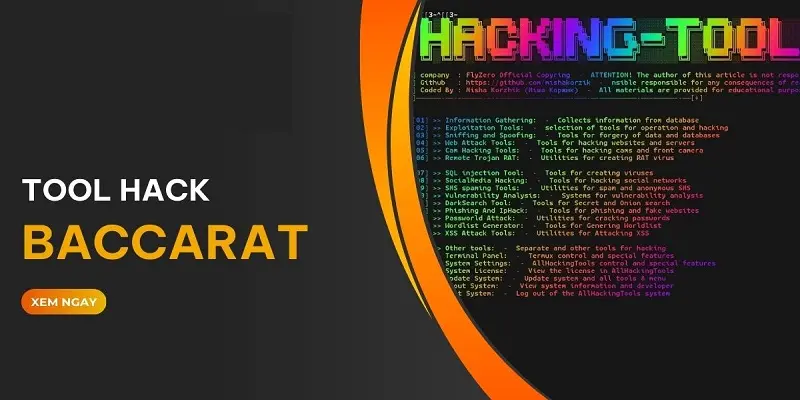 Chia sẻ nhanh cách thức sử dụng tool hack Baccarat tại 23WIN