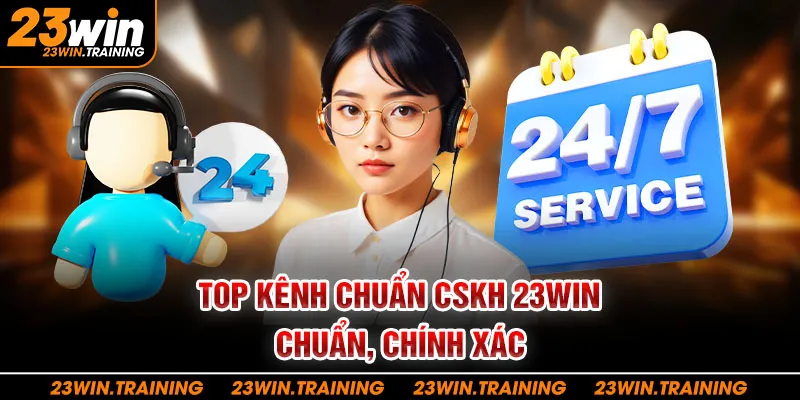 Top kênh chuẩn CSKH 23WIN chuẩn, chính xác